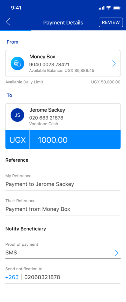 Recipient